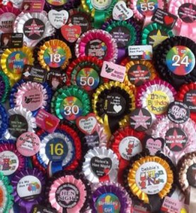 Hen Night Rosettes