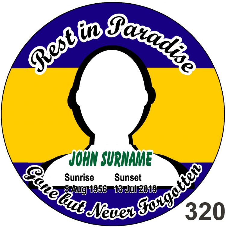 funeral badges