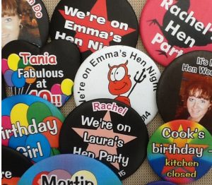 personalised badges