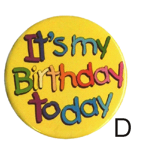 Economy Birthday Badges - Image 15