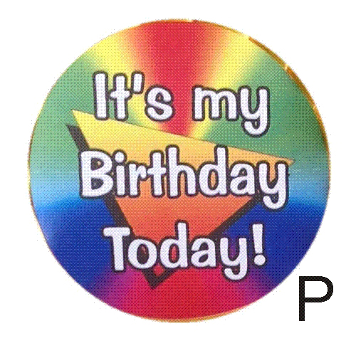 Economy Birthday Badges - Image 5