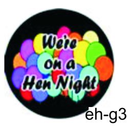 Hen Night Badges