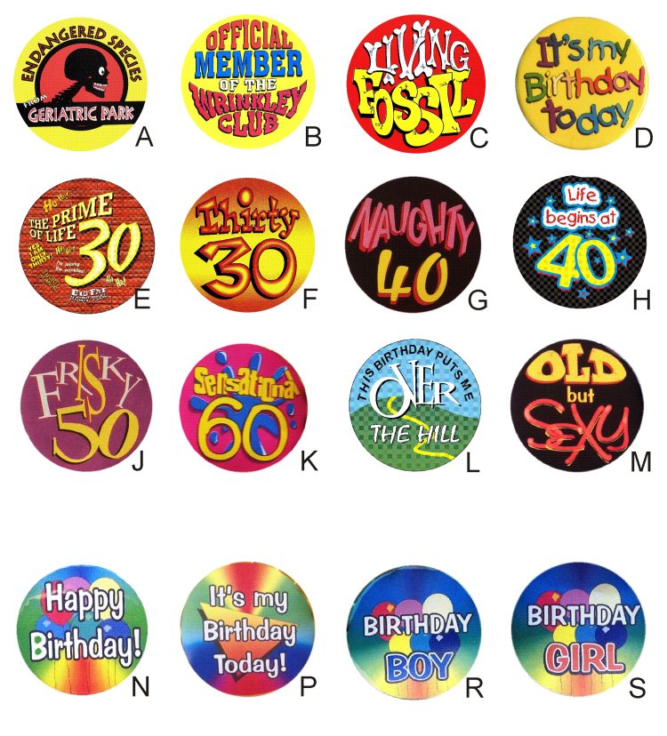 Economy General Birthday Rosette - Image 2